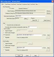 Batch data recorder